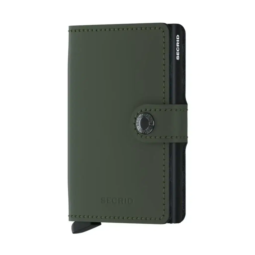 Secrid Miniwallet Matte Green Black